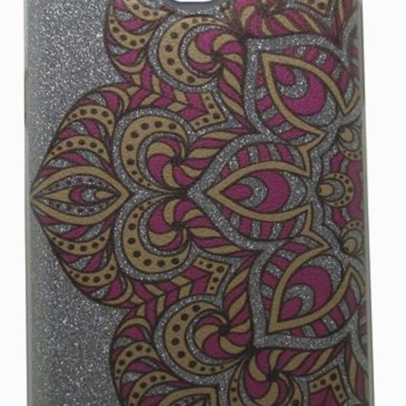 Back Cover Θήκη Σιλικόνης Με Γκλίτερ Και Σχέδιο Mandala (Samsung Galaxy Grand Prime & Samsung Galaxy J2 Prime)