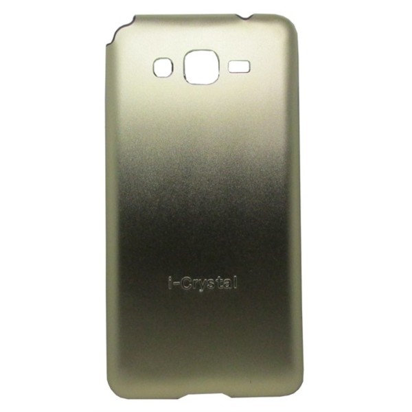 i-Crystal Back Cover Θήκη Αλουμινίου Χρυσό (Samsung Galaxy Grand Prime & Samsung Galaxy J2 Prime)