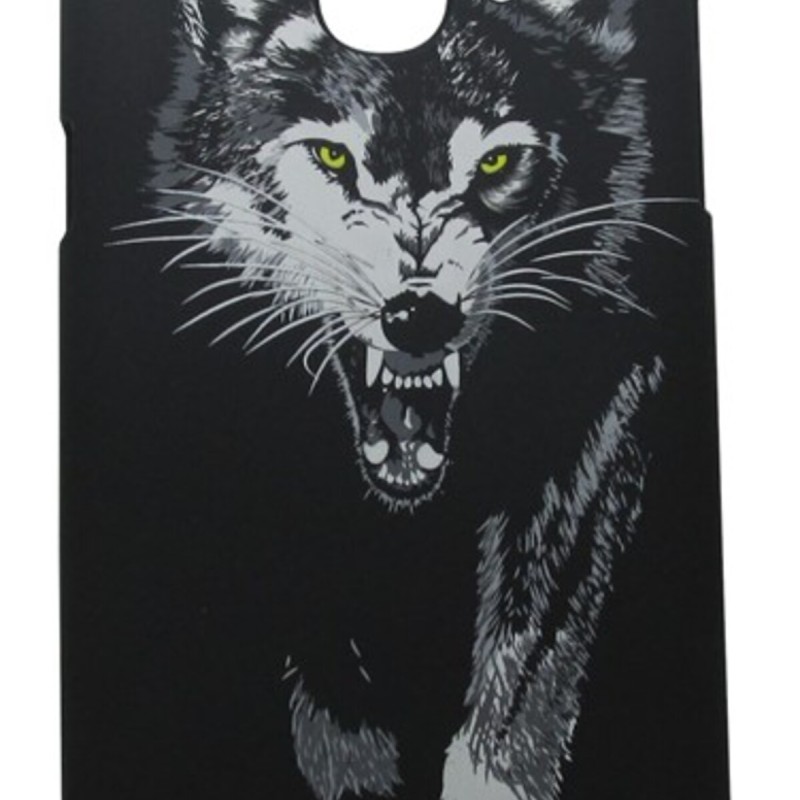 Air Jacket Back Cover Θήκη Πλαστική Με Σχέδιο Λύκος (Samsung Galaxy J2 2018 & Samsung Galaxy J2 Pro 2018)