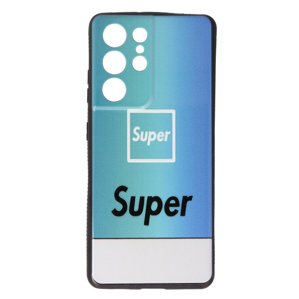 B.D.L Back Cover Θήκη Με Σχέδιο Super (Samsung Galaxy S21 Ultra) Είδη Τεχνολογίας