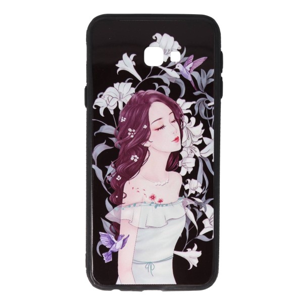 JEL Back Cover Θήκη Με Σχέδιο Κορίτσι (Samsung Galaxy J4 Plus)