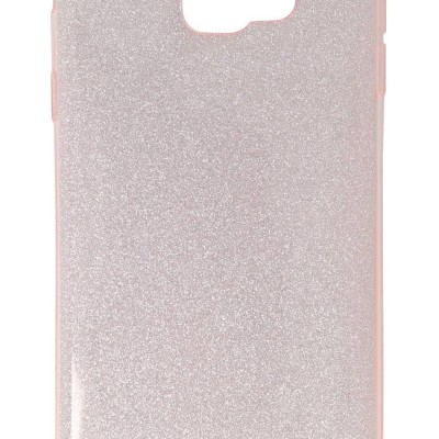 Back Cover Θήκη Σιλικόνης Με Γκλίτερ Ροζ (Samsung Galaxy J4 Plus)