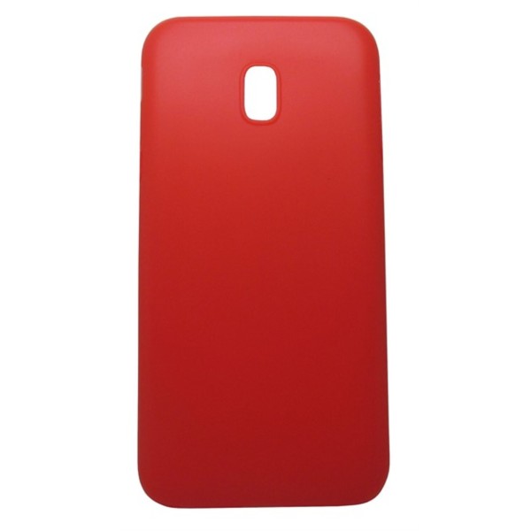 Siipro Back Cover Θήκη Ματ Σιλικόνης Κόκκινο (Samsung Galaxy J5 2017)