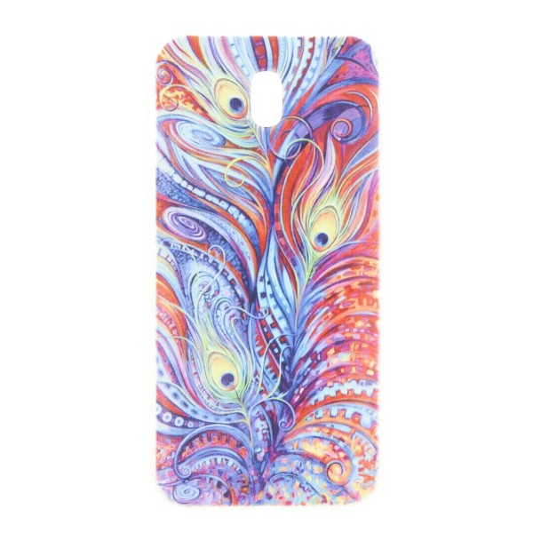 Back Cover Θήκη Σιλικόνης Με Σχέδιο Πούπουλα (Samsung Galaxy J5 2017)