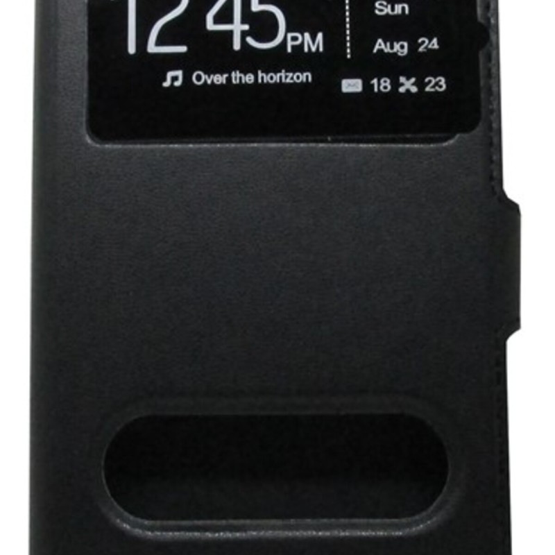 Θήκη Book Με Call Display Και Δυνατότητα Απάντησης Μαύρο (Samsung Galaxy  J5 Prime)