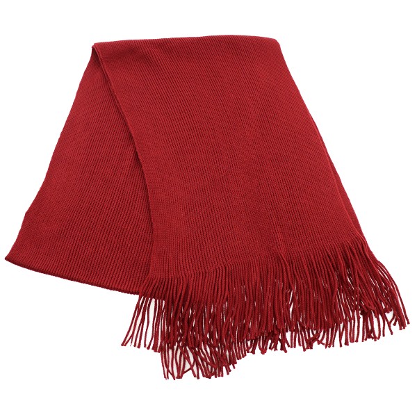 Γυναικείο Πλεκτό Κασκόλ Σε Κεραμιδί Χρώμα