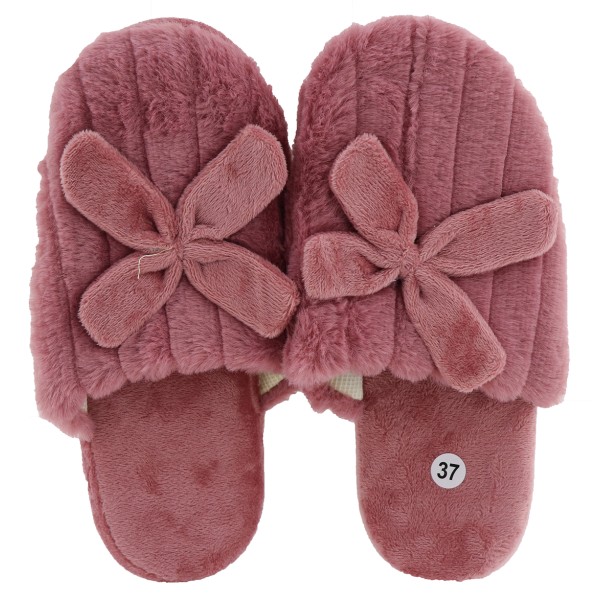 Comfy Slippers Women's Winter Slippers With Bow