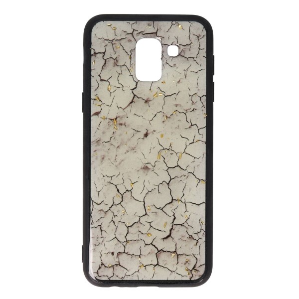 Newtop Back Cover Θήκη Με Σχέδιο Μάρμαρο Άσπρο (Samsung Galaxy J6 2018)