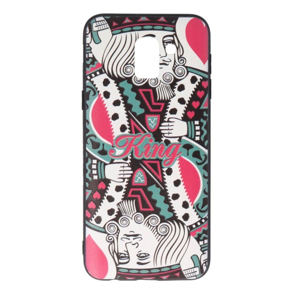 Back Cover Θήκη Με Σχέδιο King (Samsung Galaxy J6 2018)