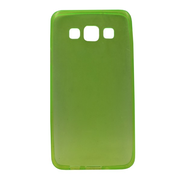 Back Cover Θήκη Σιλικόνης Πράσινο (Samsung Galaxy A3 2015)