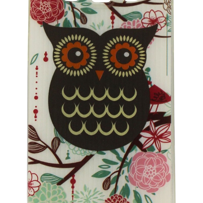 Back Cover Θήκη Σιλικόνης Με Σχέδιο Κουκουβάγια (Samsung Galaxy A5 2015)