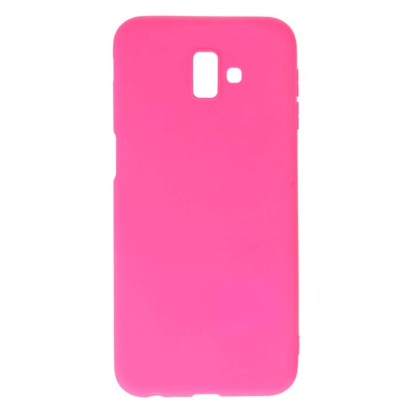 Oba Style Back Cover Θήκη Σιλικόνης Ματ Φούξια (Samsung Galaxy J6 Plus)