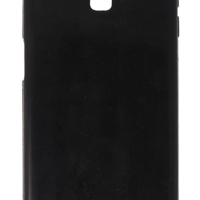 Back Cover Θήκη Σιλικόνης Μαύρη (Samsung Galaxy J6 Plus)