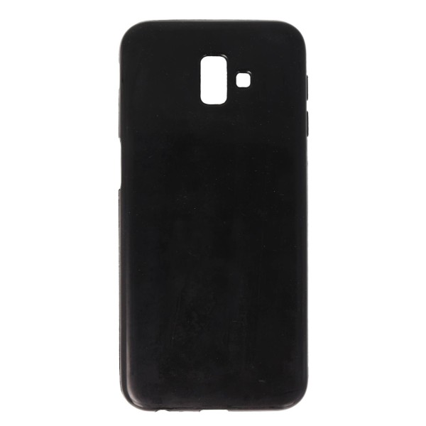 Back Cover Θήκη Σιλικόνης Μαύρη (Samsung Galaxy J6 Plus)