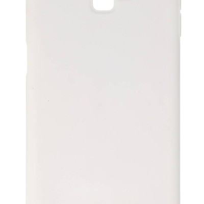 Back Cover Θήκη Silicone Cover Άσπρο (Samsung Galaxy J6 Plus)