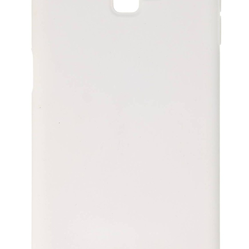 Back Cover Θήκη Silicone Cover Άσπρο (Samsung Galaxy J6 Plus)