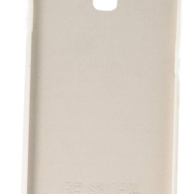 Back Cover Θήκη Silicone Cover Άσπρο (Samsung Galaxy J6 Plus)