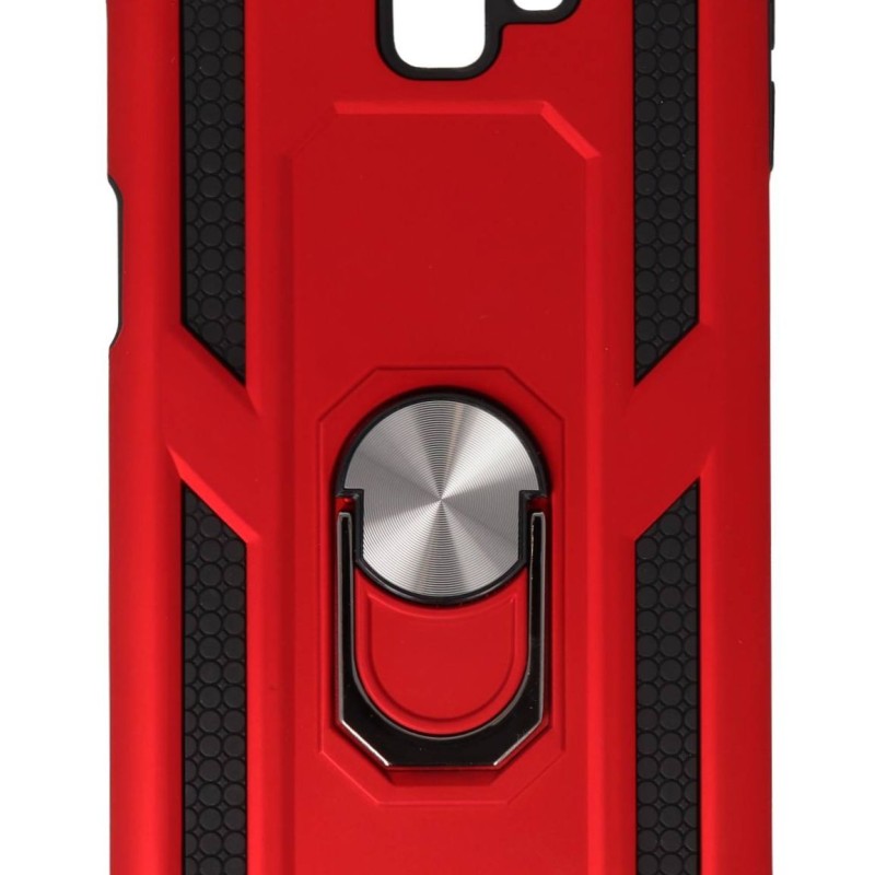 Back Cover Armor Case Με Δαχτυλίδι Στήριξης (Samsung Galaxy J6 Plus)