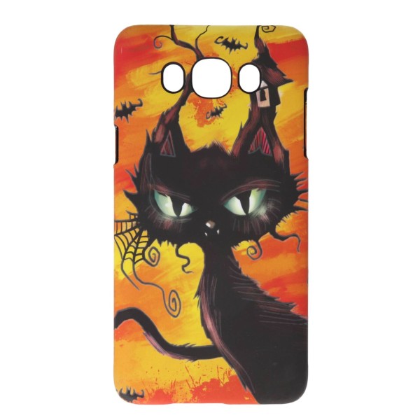 Air Jacket Back Cover Θήκη Πλαστική Με Σχέδιο Γάτα (Samsung Galaxy J7 2016)