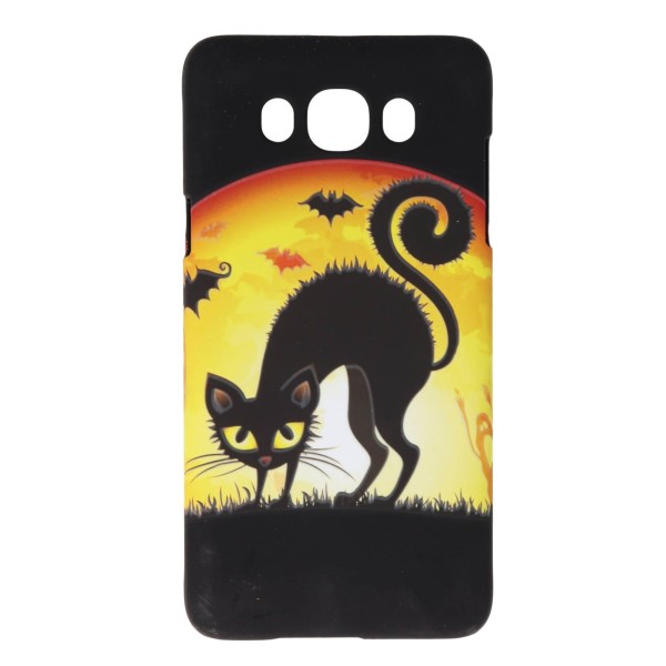 Air Jacket Θήκη Back Cover Πλαστική Με Σχέδιο Γάτα (Samsung Galaxy J7 2016)