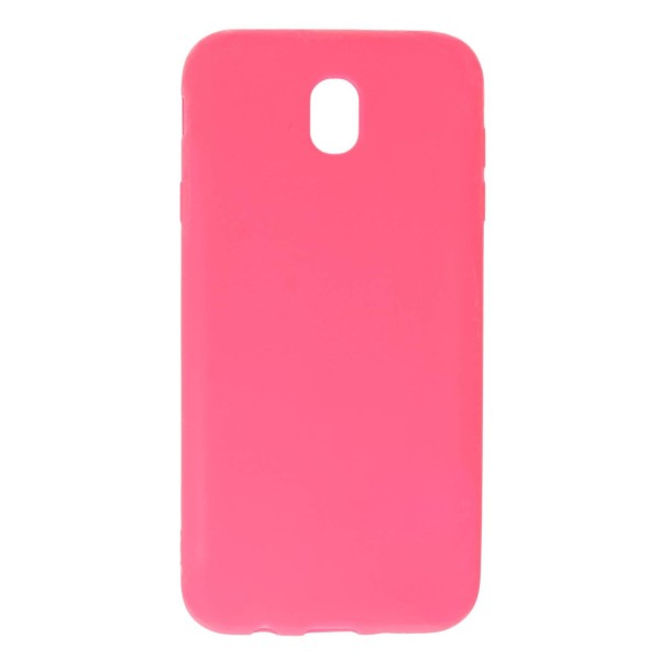 Cookover Back Cover Θήκη Σιλικόνης Ματ Φούξια (Samsung Galaxy J7 2017)