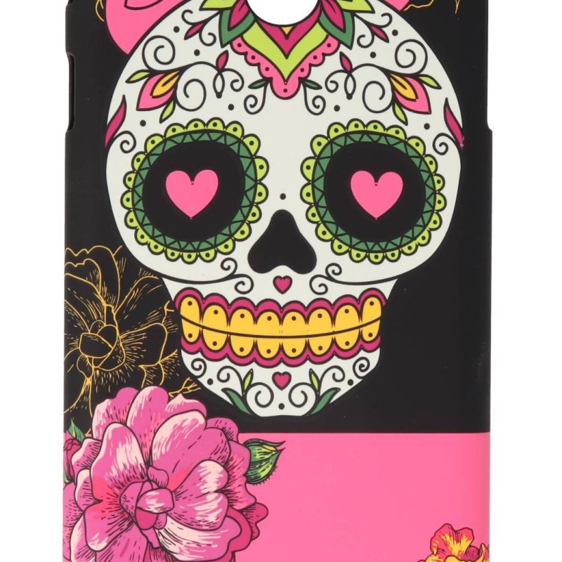 Air Jacket Back Cover Θήκη Πλαστική Με Σχέδιο Skull (Samsung Galaxy J7 2017)