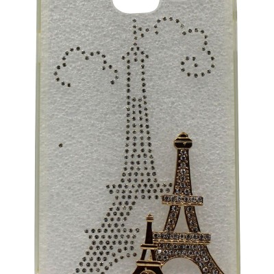 Back Cover Θήκη Με Στρασάκια Και 3D Σχέδιο Paris (Samsung Galaxy A3 2016)