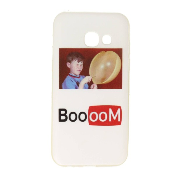 Coolyer Back Cover Θήκη Σιλικόνης Με Σχέδιο BooooM (Samsung Galaxy A3 2017)