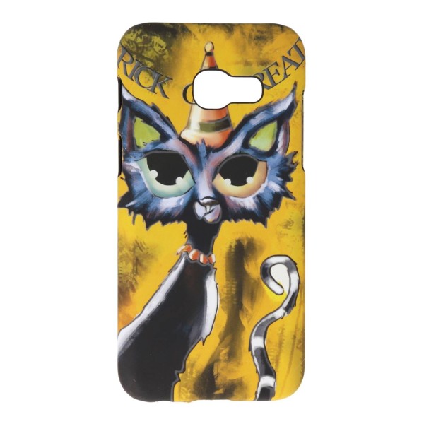 Air Jacket Back Cover Θήκη Πλαστική Με Σχέδιο Γάτα (Samsung Galaxy A3 2017)