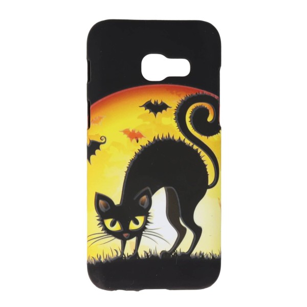 Air Jacket Θήκη Back Cover Πλαστική Με Σχέδιο Γάτα (Samsung Galaxy A3 2017)