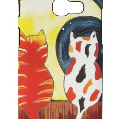 Air Jacket Back Cover Θήκη Πλαστική Με Σχέδιο Γάτες (Samsung Galaxy A3 2017)