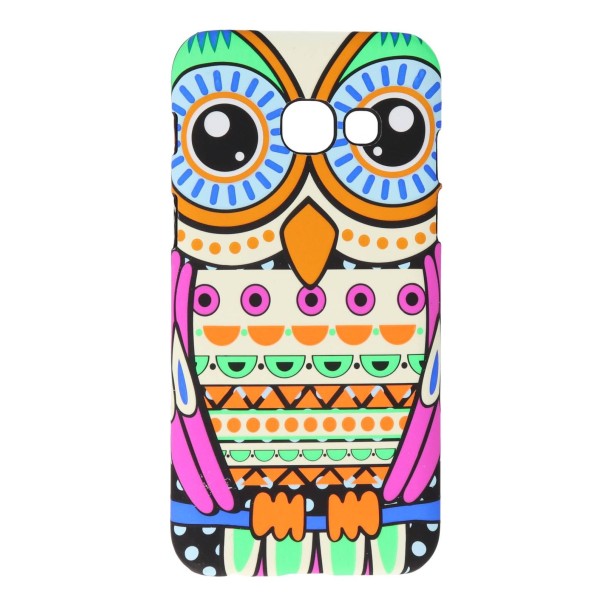 Air Jacket Back Cover Θήκη Πλαστική Με Σχέδιο Κουκουβάγια (Samsung Galaxy A3 2017)