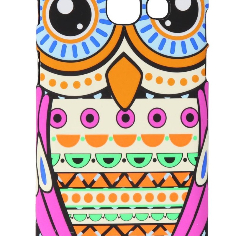Air Jacket Back Cover Θήκη Πλαστική Με Σχέδιο Κουκουβάγια (Samsung Galaxy A3 2017)
