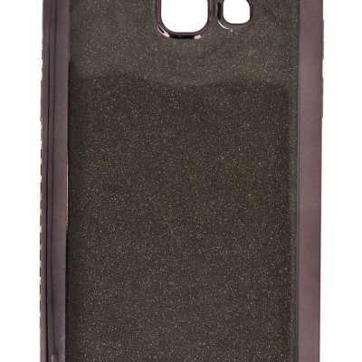 Air Jacket Back Cover Θήκη Σιλικόνης Με Στρασάκια Στις Άκρες Και Πλάτη Γκλίτερ (Samsung Galaxy A3 2017)