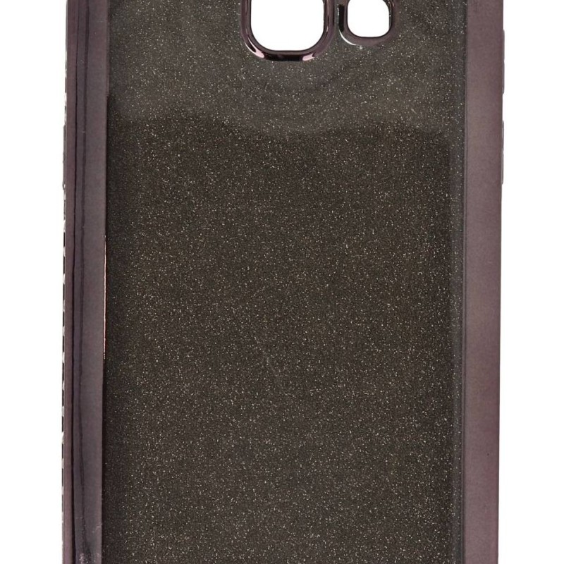 Air Jacket Back Cover Θήκη Σιλικόνης Με Στρασάκια Στις Άκρες Και Πλάτη Γκλίτερ (Samsung Galaxy A3 2017)