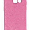 Θήκη Back Cover Σιλικόνης Με Γκλίτερ Ροζ (Samsung Galaxy A3 2017)