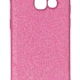 Θήκη Back Cover Σιλικόνης Με Γκλίτερ Ροζ (Samsung Galaxy A3 2017)