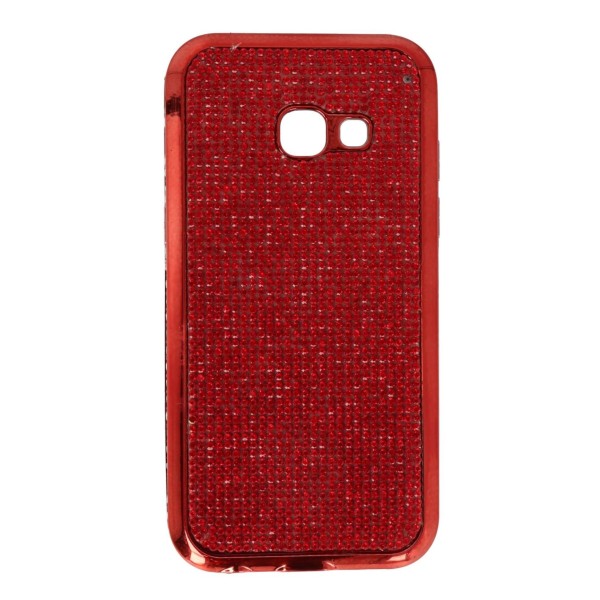 Back Cover Θήκη Σιλικόνης Με Στρασάκια (Samsung Galaxy A3 2017)