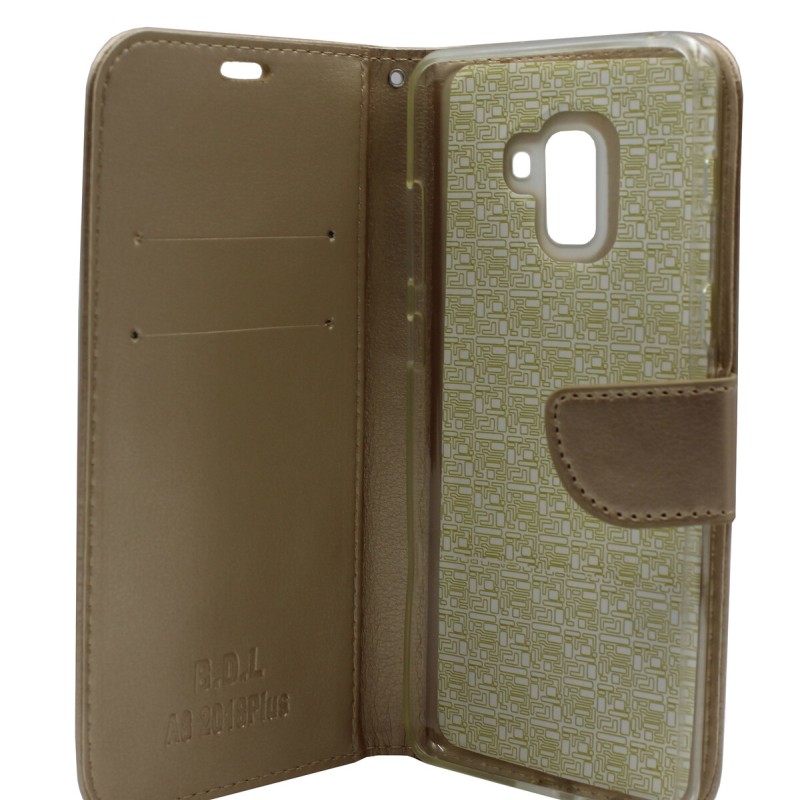 B.D.L Θήκη Book Wallet Πορτοφόλι (Samsung Galaxy A8 Plus 2018)