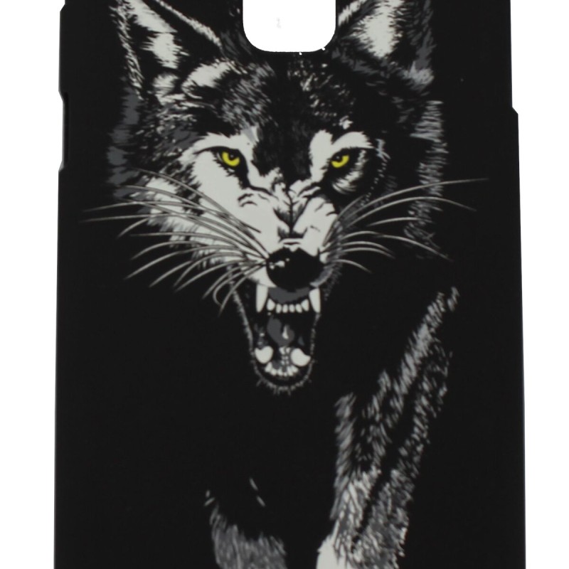 Air Jacket Back Cover Θήκη Πλαστική Με Σχέδιο Λύκος (Samsung Galaxy A8 Plus 2018)