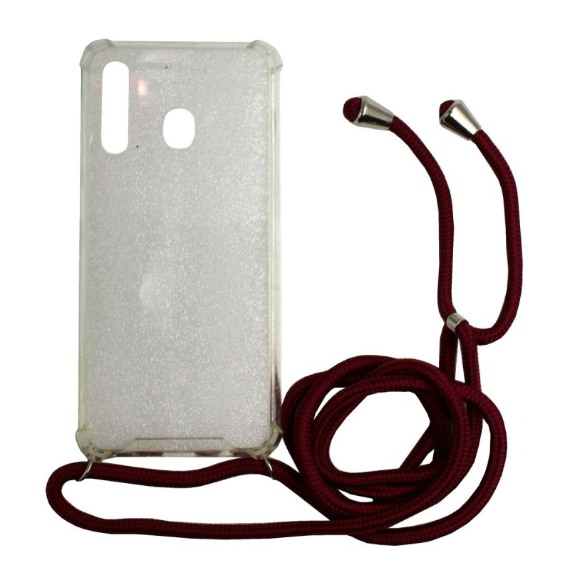 Air Jacket Back Cover Θήκη Σιλικόνης Με Κορδόνι (Samsung Galaxy A20 & Samsung Galaxy A30 & Samsung Galaxy M10s)