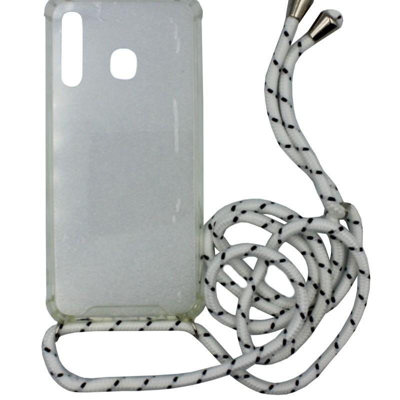 Air Jacket Back Cover Θήκη Σιλικόνης Με Κορδόνι (Samsung Galaxy A20 & Samsung Galaxy A30 & Samsung Galaxy M10s)