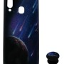 B.D.L Back Cover Θήκη Με Σχέδιο Διάστημα Και Pop Socket (Samsung Galaxy A20 & Samsung Galaxy A30 & Samsung Galaxy M10s)