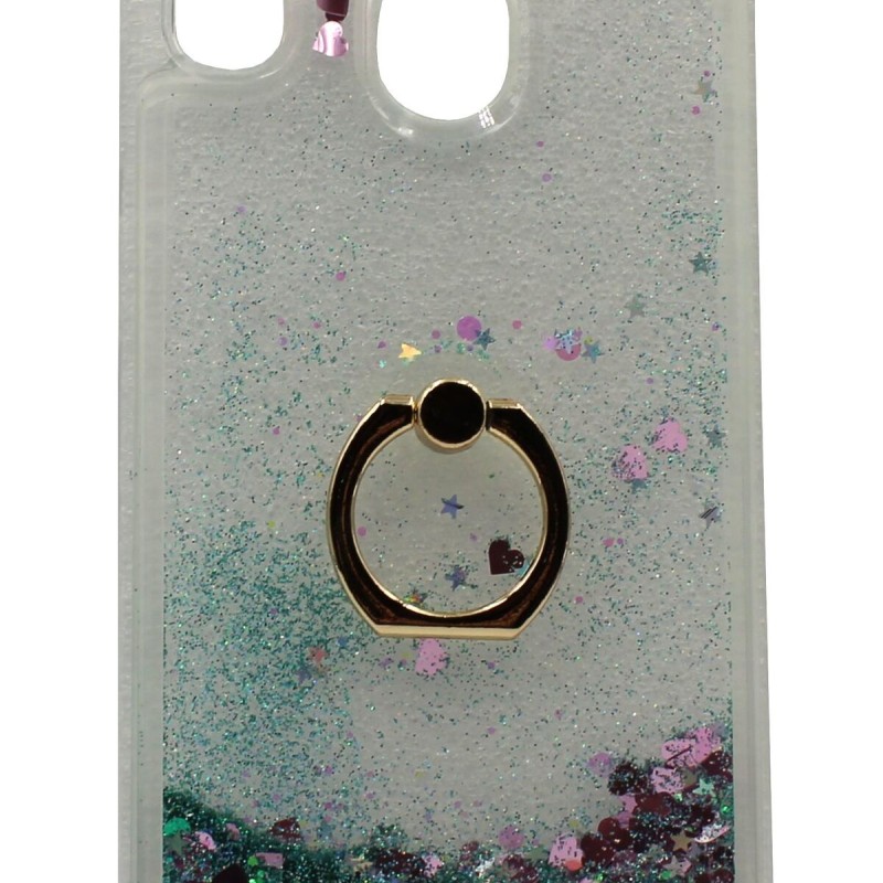 Air Jacket Back Cover Θήκη Σιλικόνης Με Κινούμενη Χρυσόσκονη Και Δαχτυλίδι Στήριξης (Samsung Galaxy A20 & Samsung Galaxy A30 & Samsung Galaxy M10s)