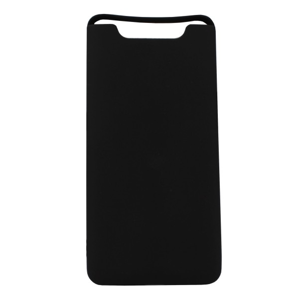 JEL Back Cover Θήκη Σιλικόνης Ματ Μαύρο (Samsung Galaxy A80)