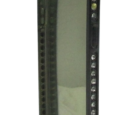 Air Jacket Back Cover Θήκη Σιλικόνης Με Στρασάκια Μαύρο (Samsung Galaxy Note 8)