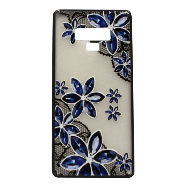 Sinytech Back Cover Θήκη Διάφανη Με Σχέδιο Λουλούδια (Samsung Galaxy Note 9)