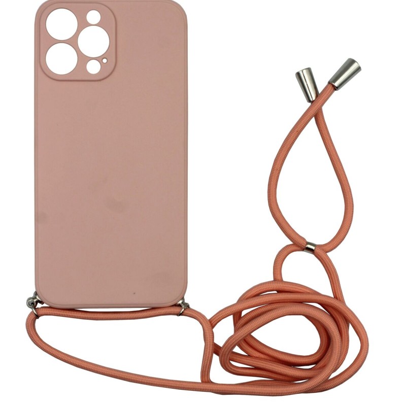 Back Cover Θήκη Σιλικόνης Με Ρυθμιζόμενο Κορδόνι (Iphone 13 Pro Max) Back Cover Θήκη Σιλικόνης Με Ρυθμιζόμενο Κορδόνι (Iphone 13 Pro Max)