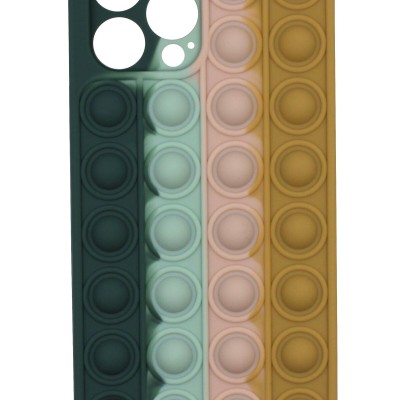 Θήκη Back Cover Σιλικόνης Pop It Πολύχρωμο (Iphone 13 Pro Max)