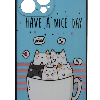 Cookover Back Cover Θήκη Με Σχέδιο Γάτες (Iphone 13 Pro Max)